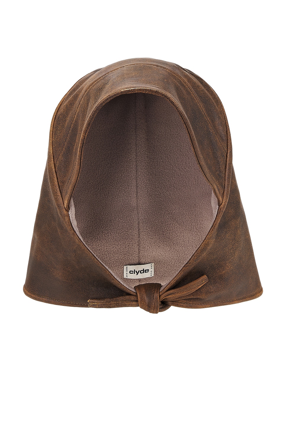 Lambskin Bonnet in Brown