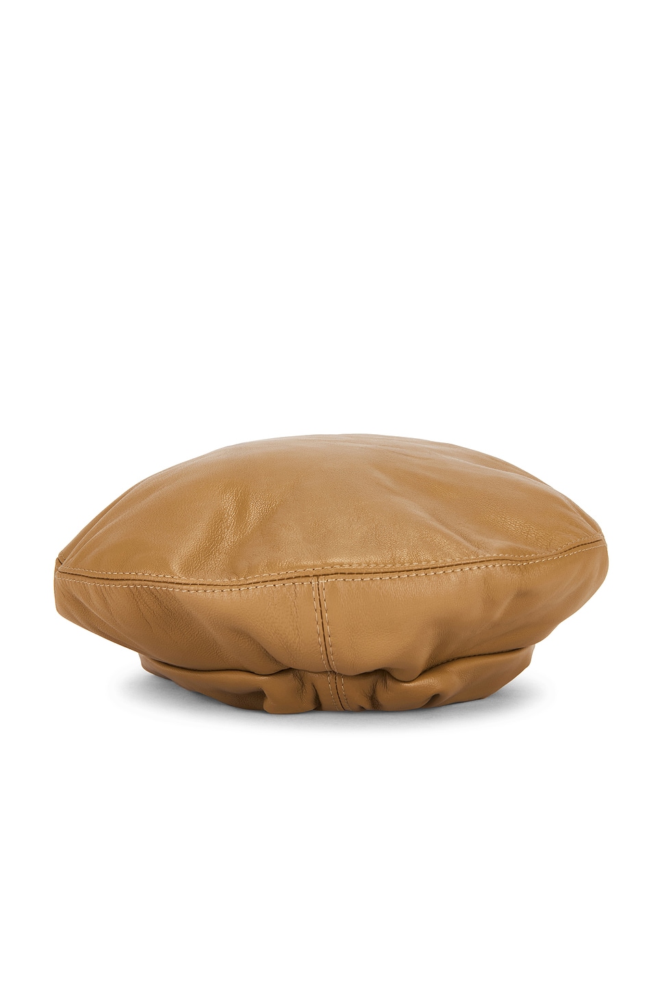 Clyde Lambskin Beret In Brown