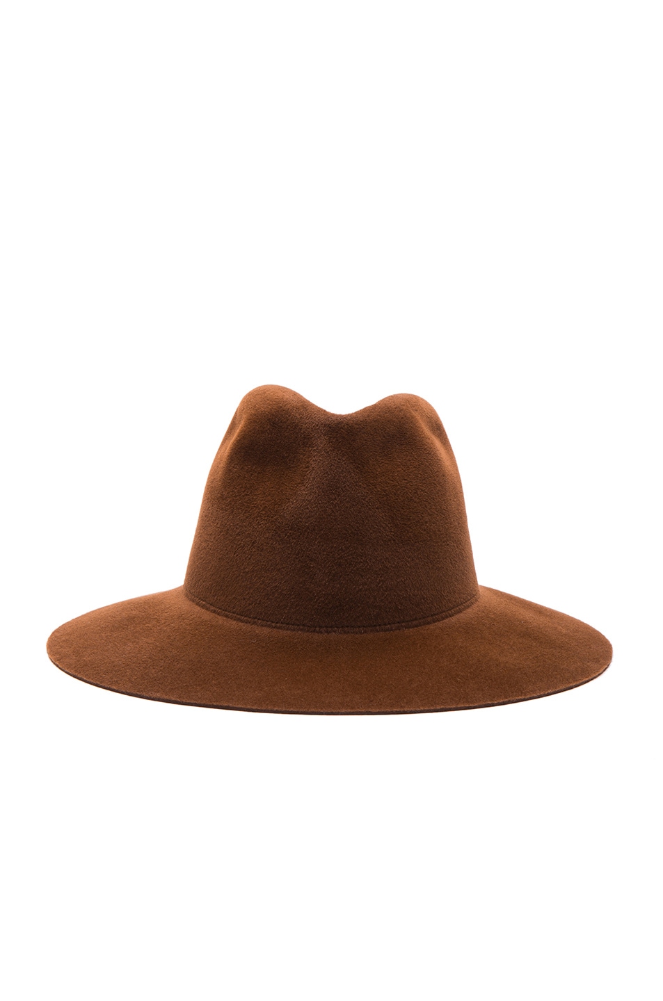 Image 1 of Clyde Pinch Hat in Nutmeg