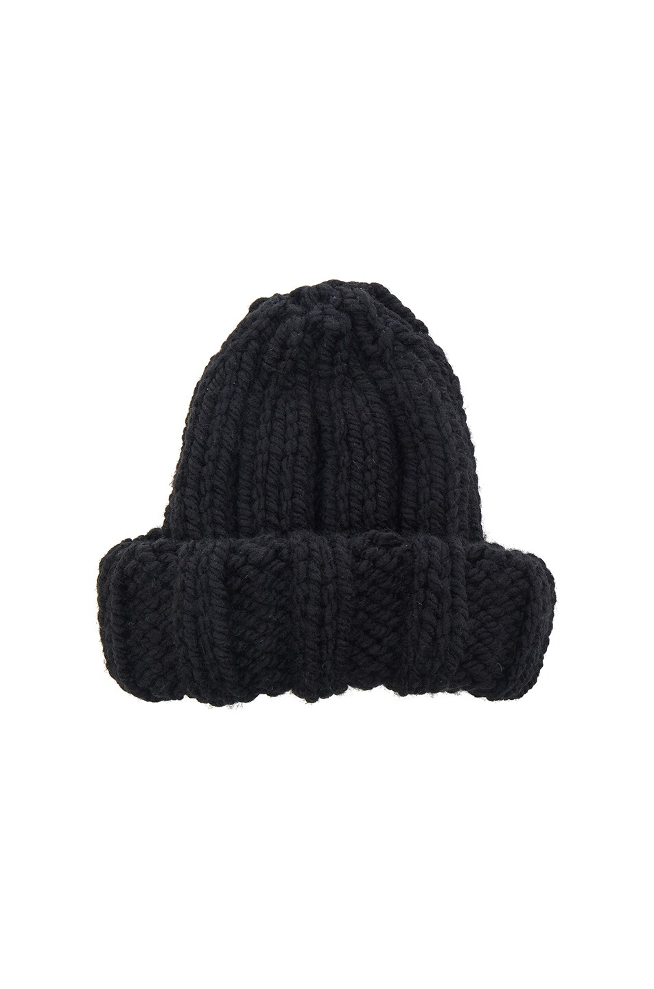 Image 1 of Clyde Arp Knit Beanie in Black