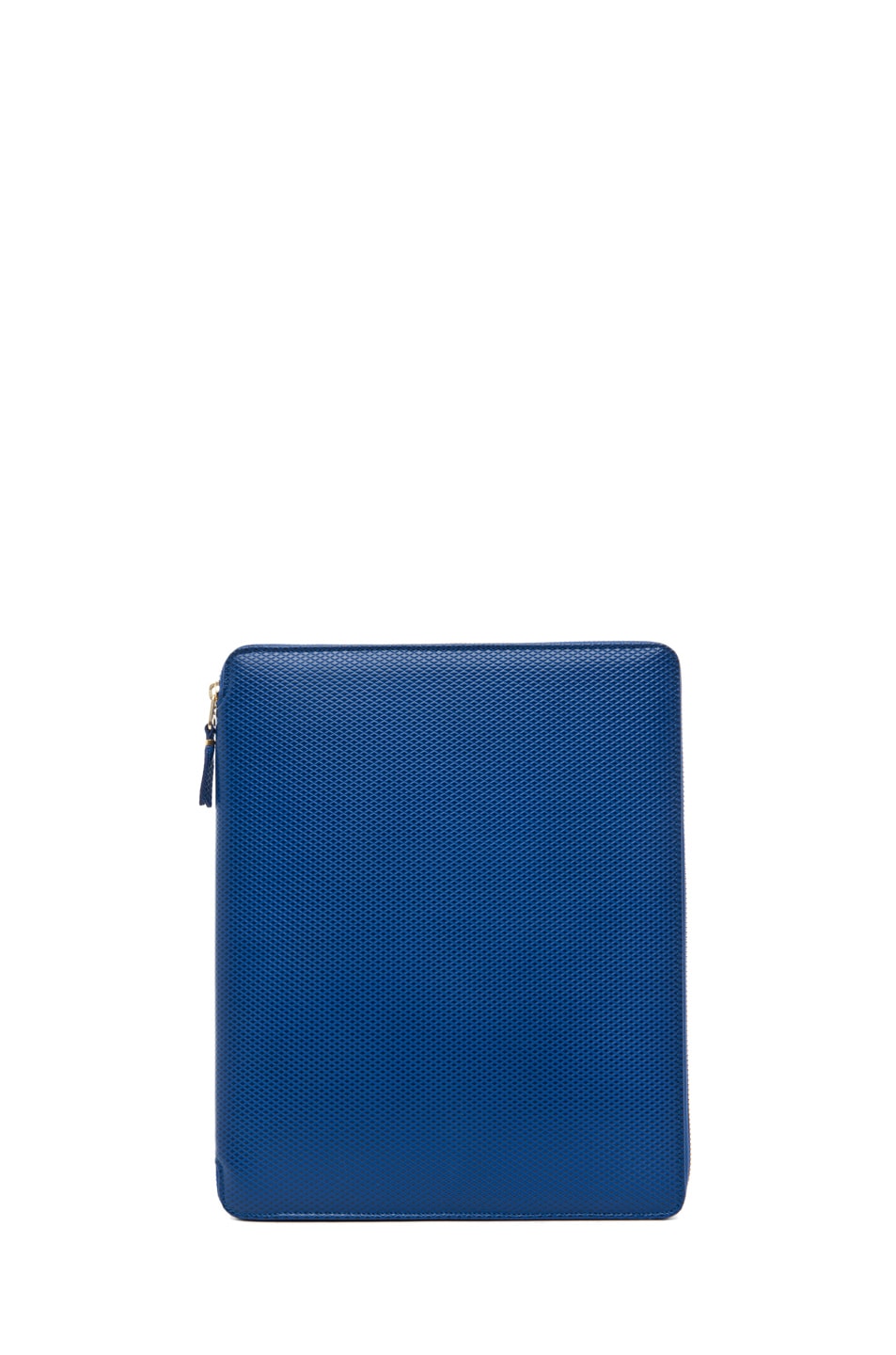 Image 1 of COMME des GARCONS Luxury Leather iPad Case in Blue