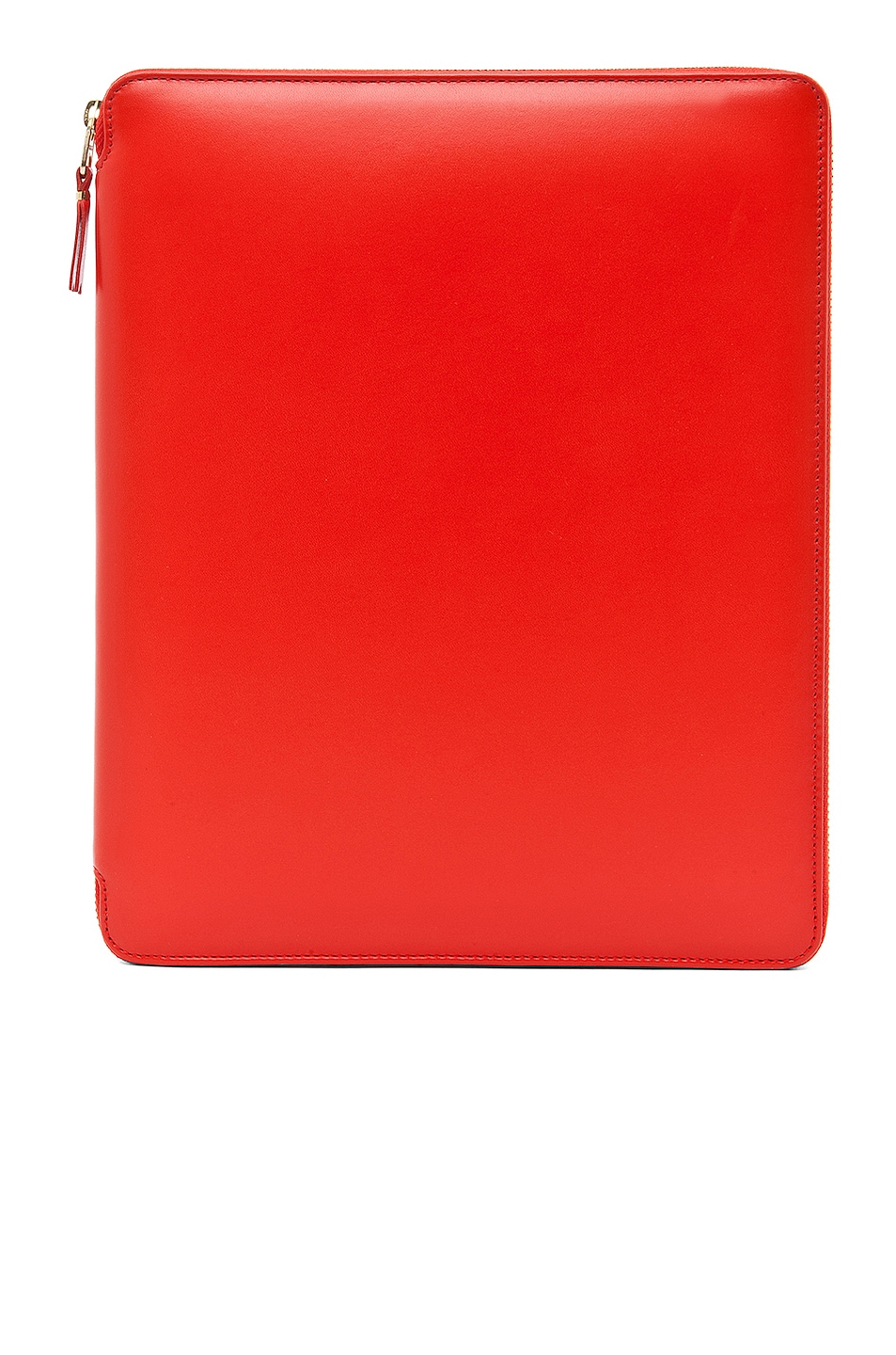 Image 1 of COMME des GARCONS Luxury Leather iPad Case in Orange
