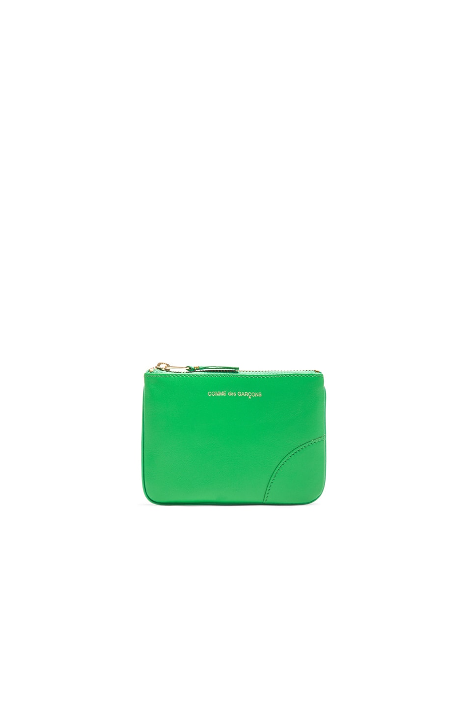 Image 1 of COMME des GARCONS Classic Small Pouch in Green