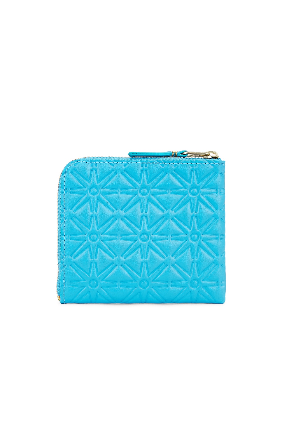 COMME DES GARÇONS EMBOSSED ZIP WALLET 