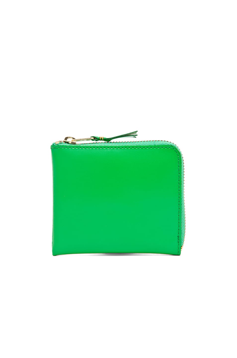 Image 1 of COMME des GARCONS Small Zip Wallet in Green
