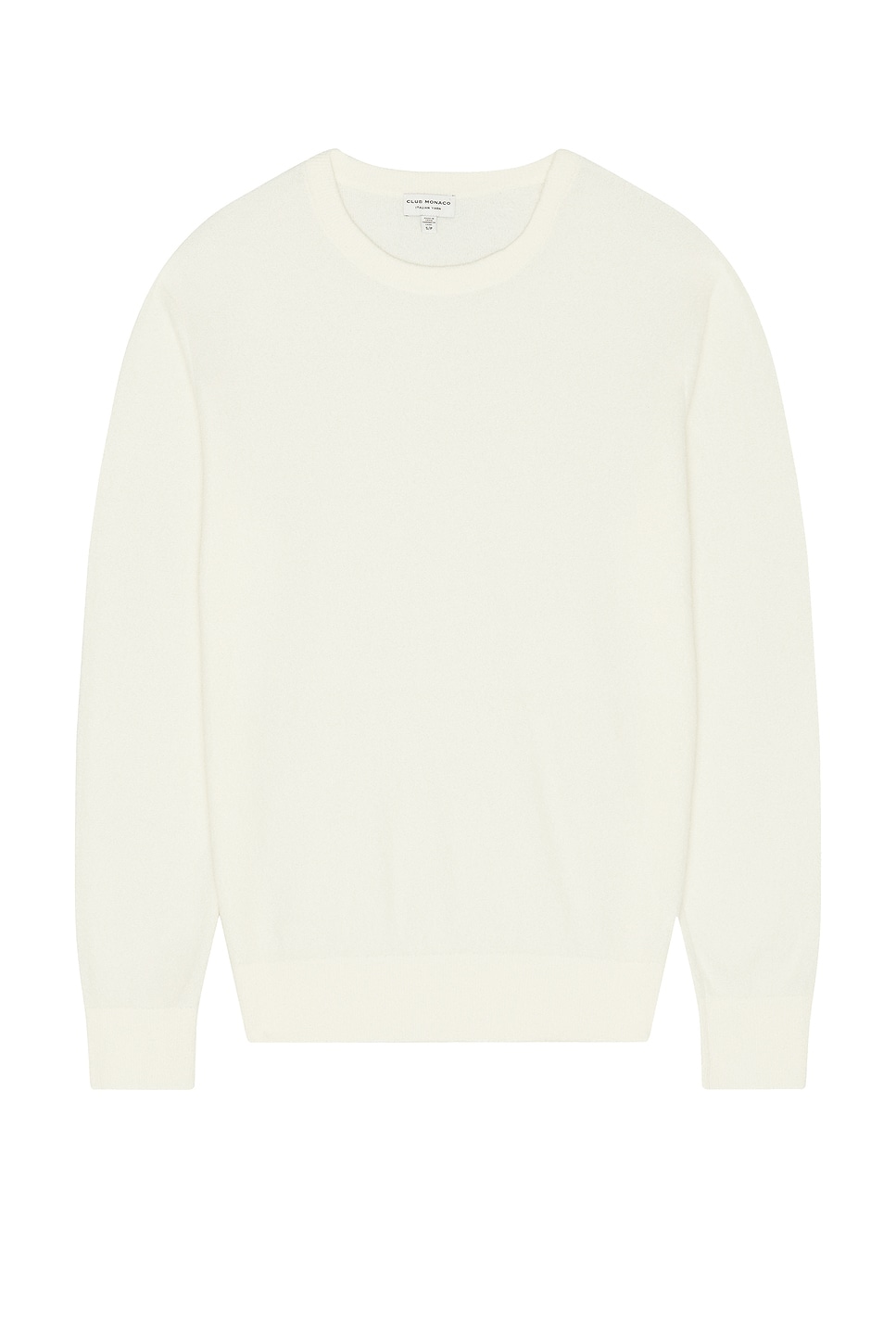 Image 1 of Club Monaco Micro Boucle Sweater in Cream