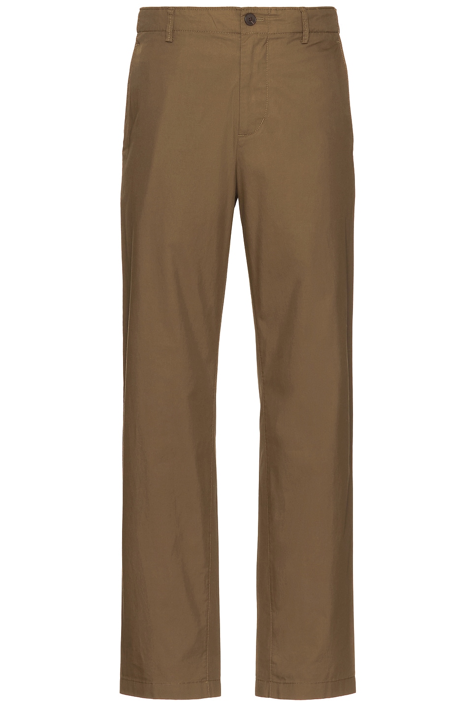 Paper Twill Casual Pant in Olive