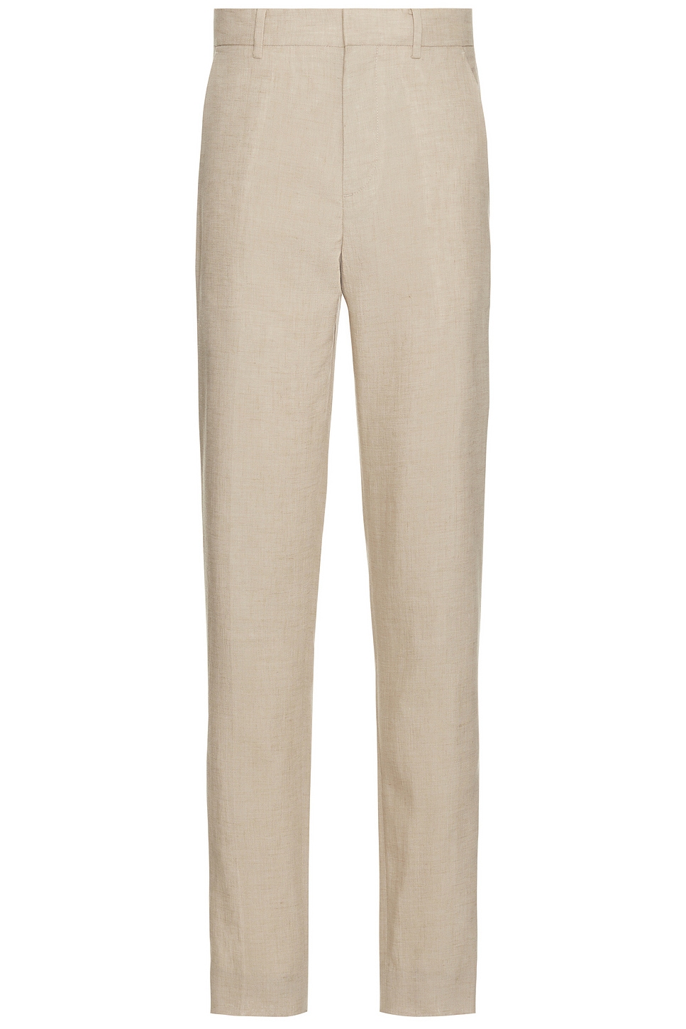 Image 1 of Club Monaco Tech Linen Suit Trouser in Light Khaki Mix