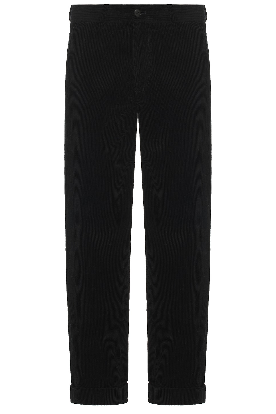 Wide Wale Corduroy Pant in Black