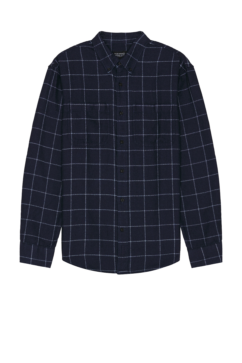 Plaid Utility Shirt in Blue