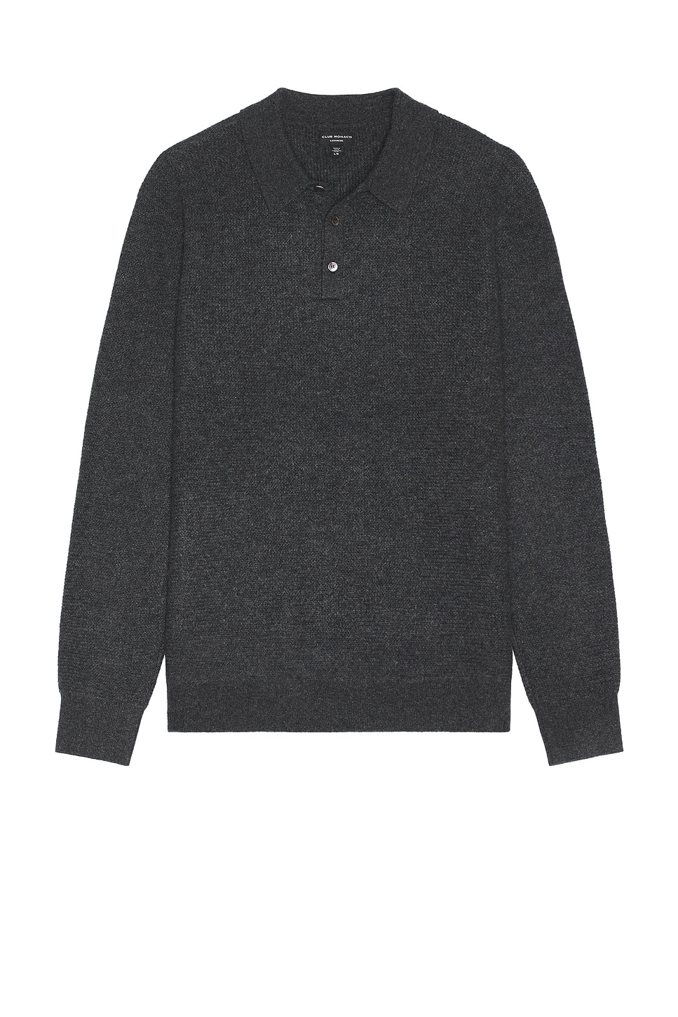 Refined Racking Polo in Charcoal