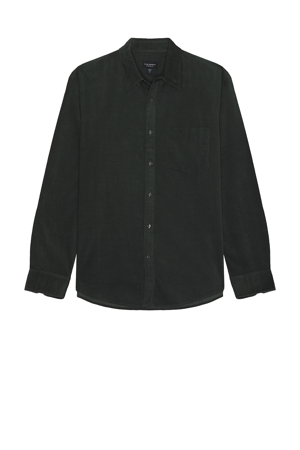 Pinwale Corduroy Shirt in Dark Green