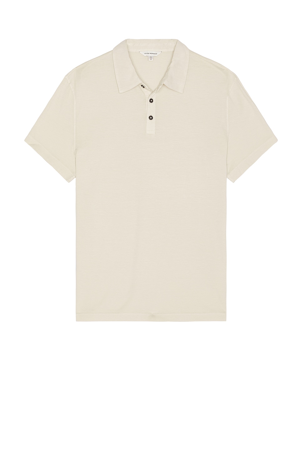 Lightweight Washed Polo in Brown
