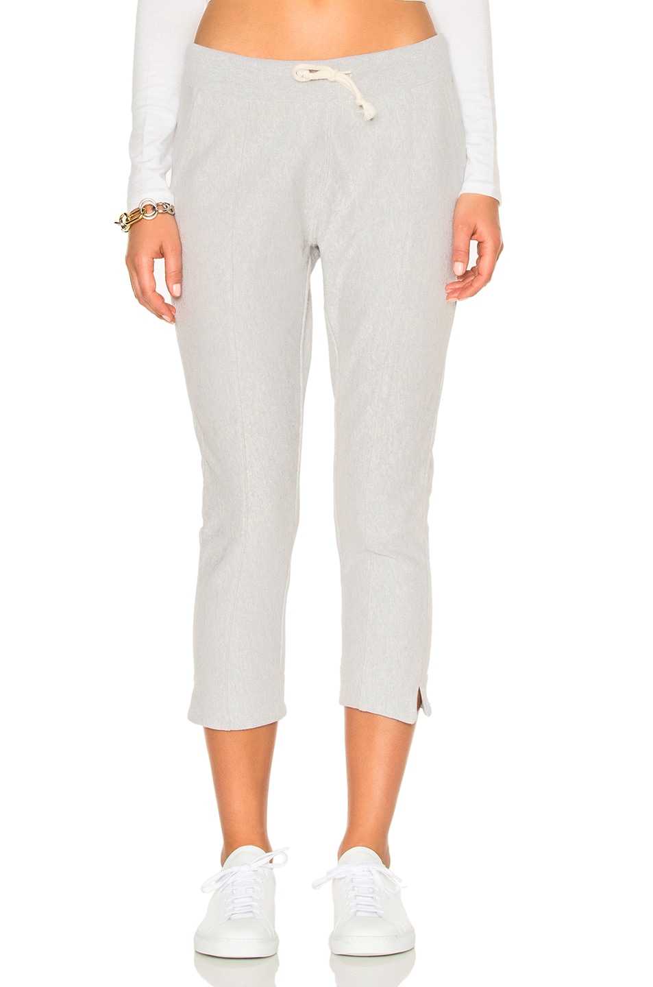 Image 1 of Champion Crop Pants in Heather Gray