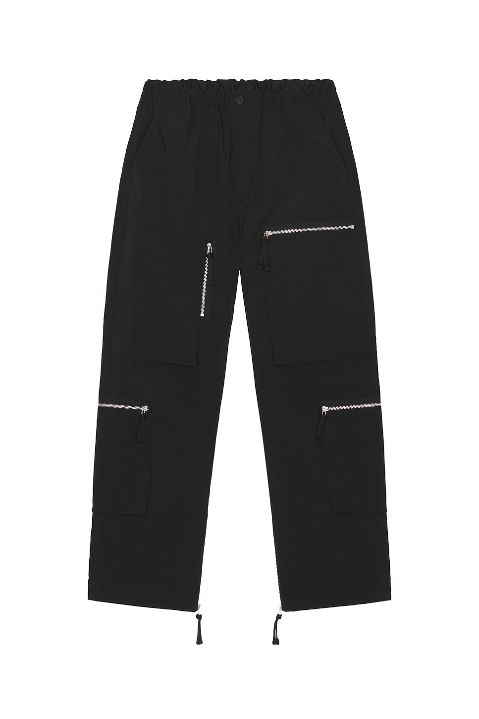 Image 1 of COMME des GARCONS HOMME Zipper Cargo Pants in Black