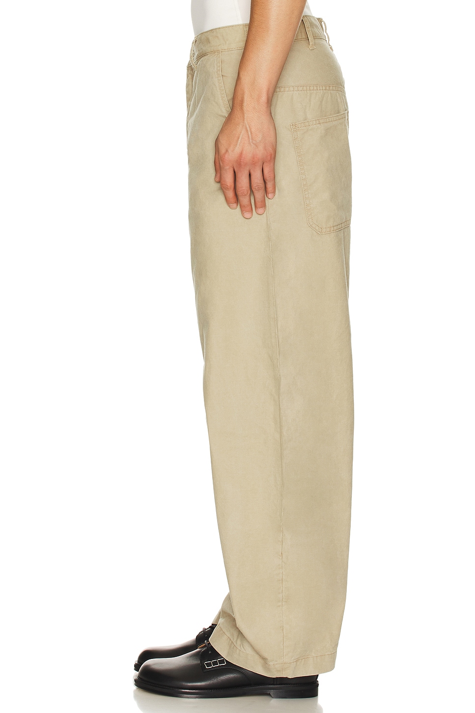 Comme Des Garçons Homme Deux Relaxed Trousers In Neutral