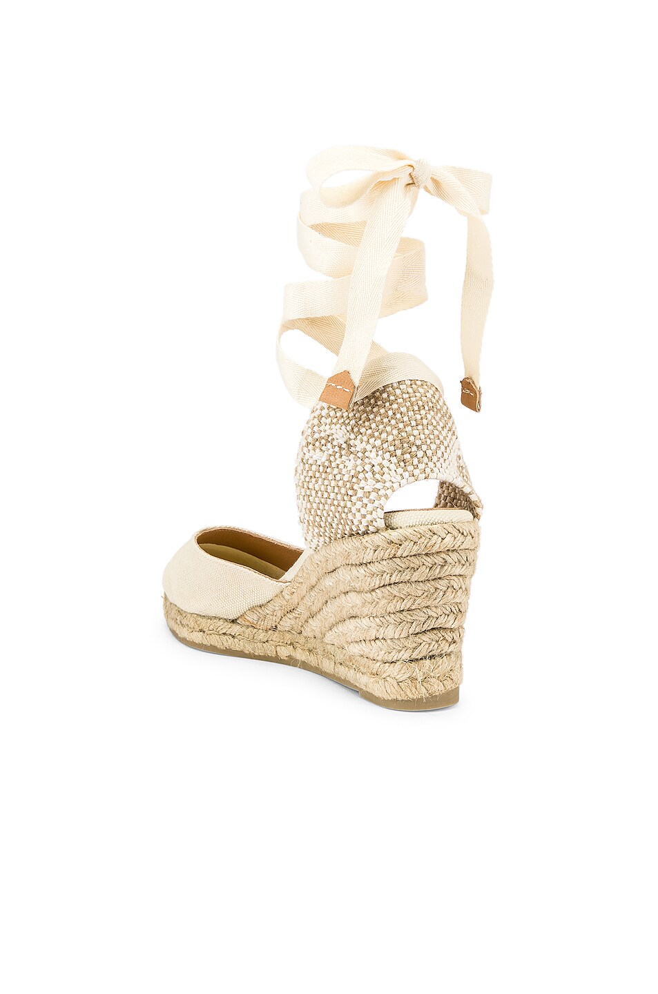 Castaner Joyce Espadrille in Ivory & Natural FWRD
