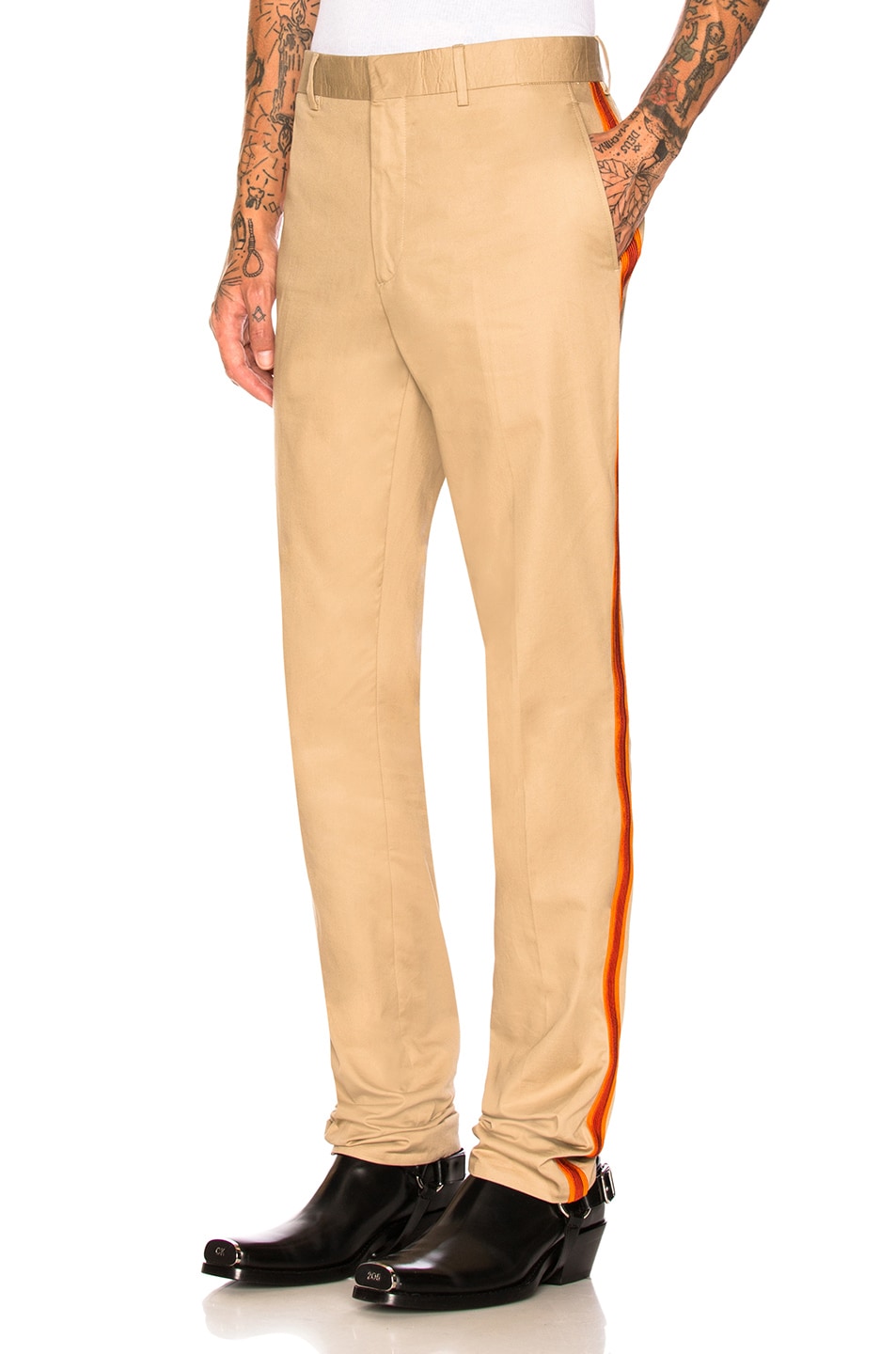 Image 1 of CALVIN KLEIN 205W39NYC Tailored Pants in Taupe