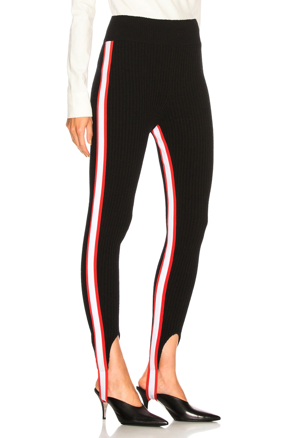 calvin klein side stripe track pants