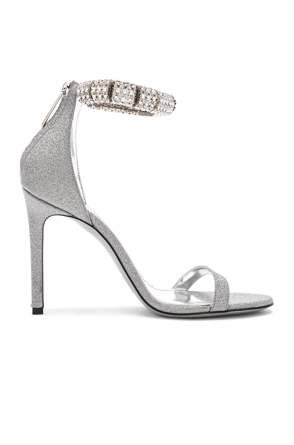 CALVIN KLEIN 205W39NYC Camelle Diamond & Swarovski Embellished Sandals ...