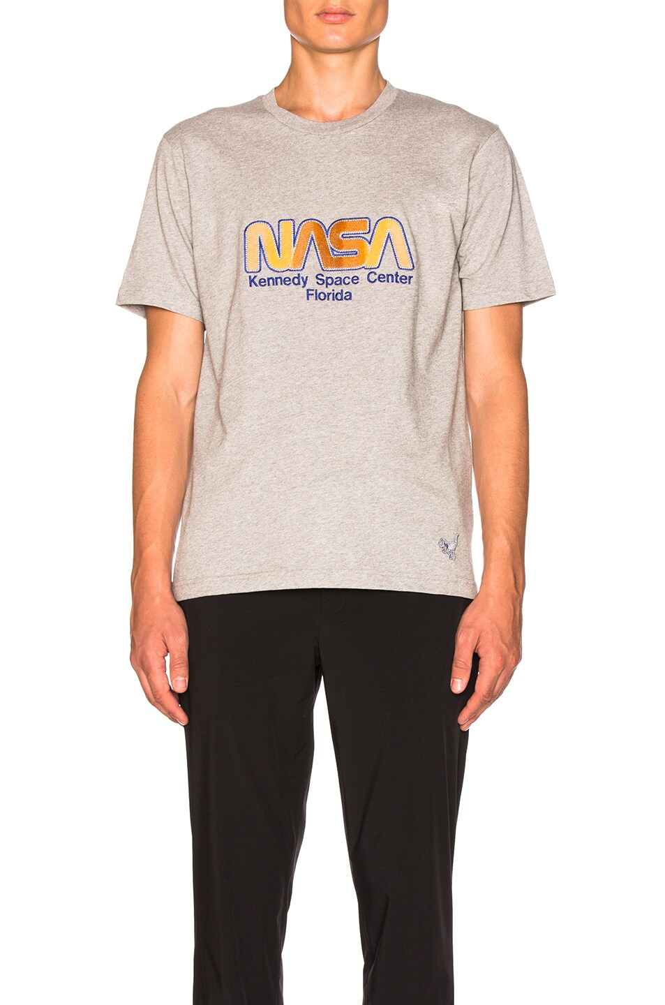 Image 1 of Coach NASA Tee Shirt in Heather Grey