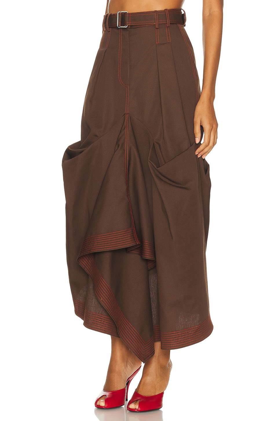 Christopher John Rogers Trumpet Skirt