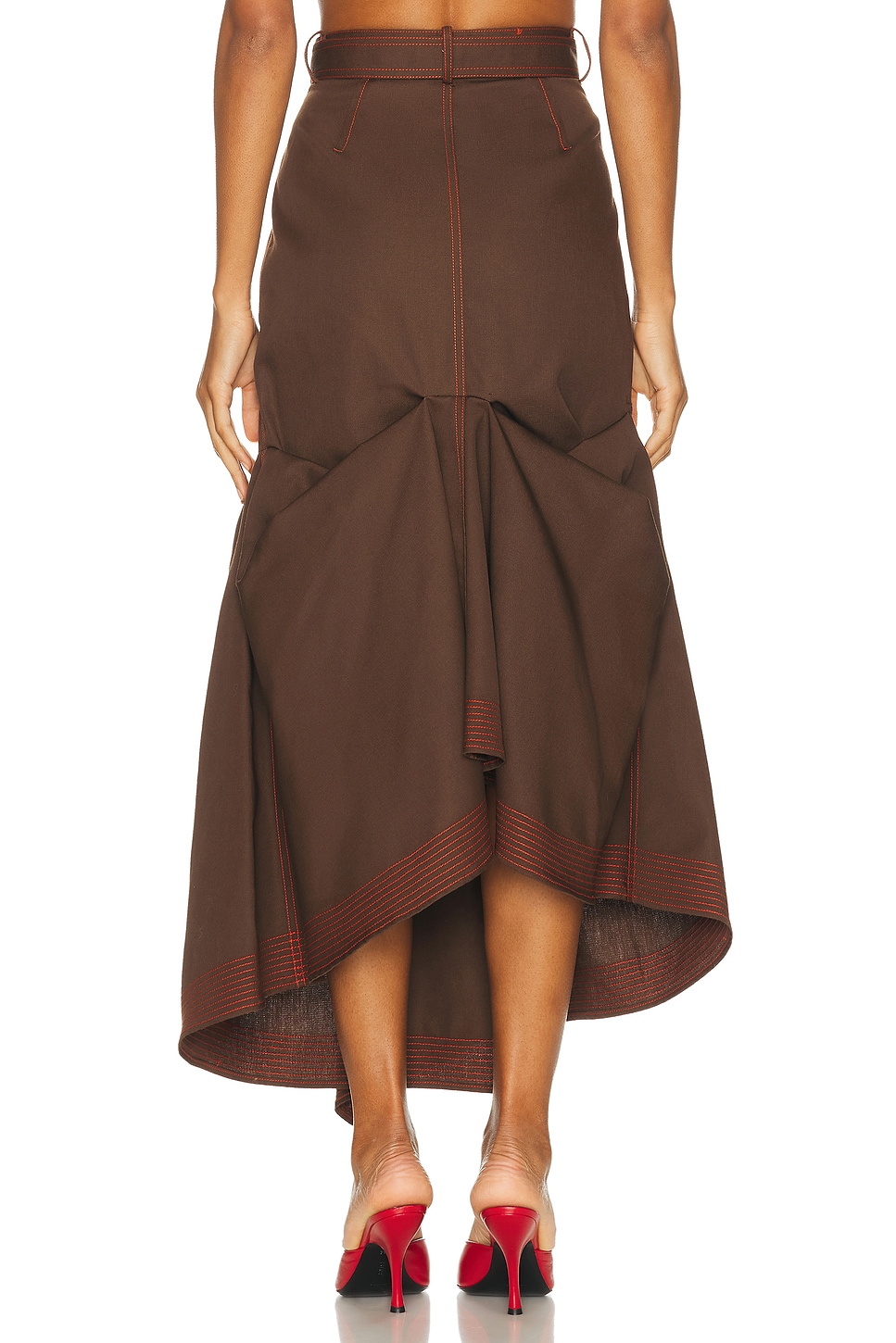 Christopher John Rogers Trumpet Skirt