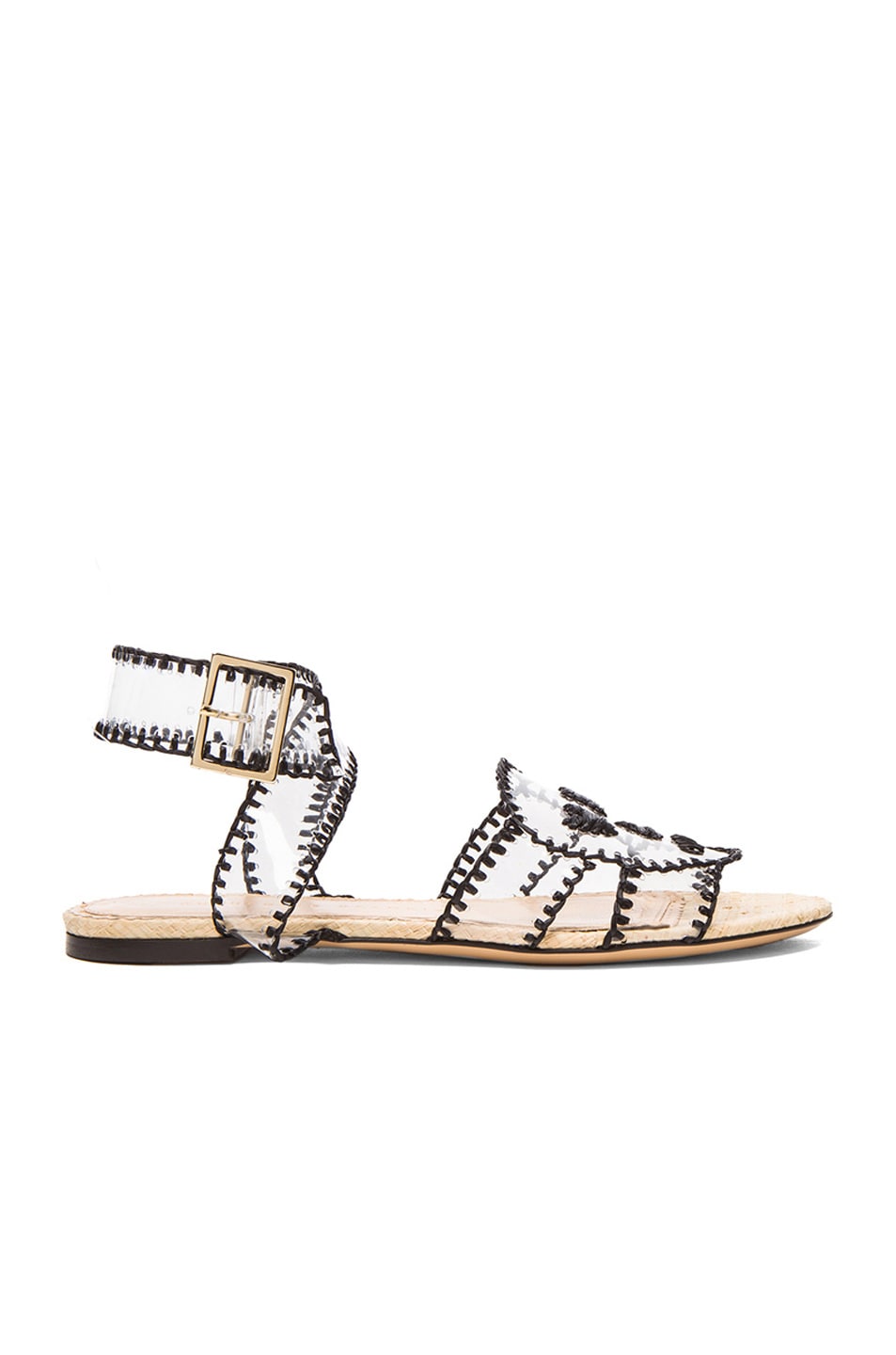 Image 1 of Charlotte Olympia Lupita PVC Sandals in Transparent