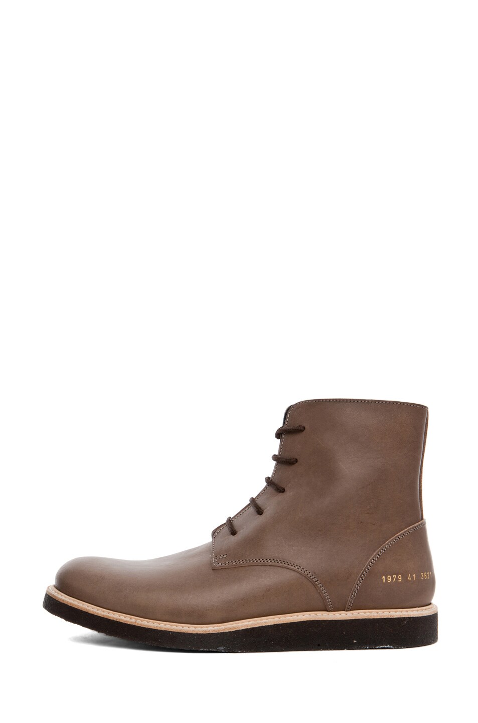 Image 1 of Common Projects Combat Boot in Brown