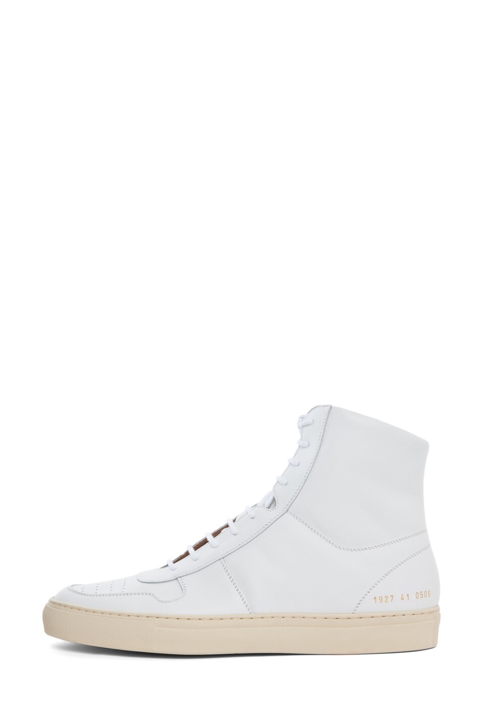 Image 1 of Common Projects Vintage BBall High in White