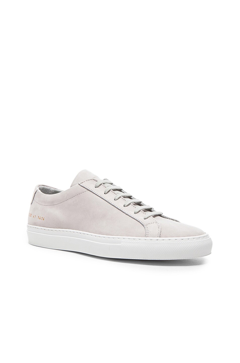 Image 1 of Common Projects Original Achilles Suede Low Top Sneakers in Ice