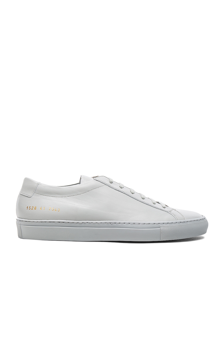 Image 1 of Common Projects Original Leather Achilles Low in Grey