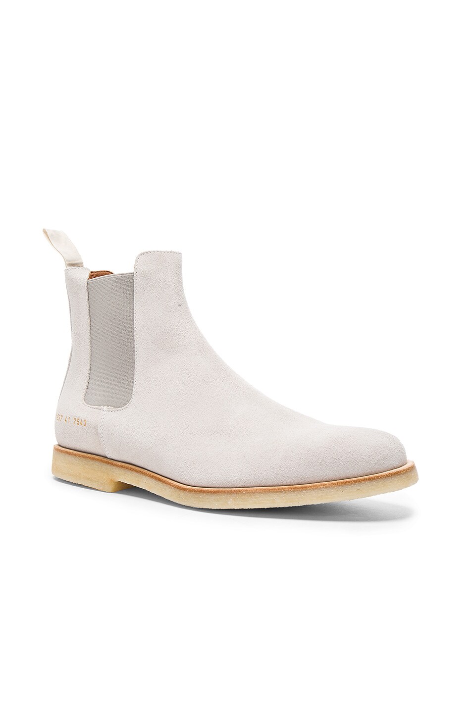 Image 1 of Common Projects Suede Chelsea Boots in Grey