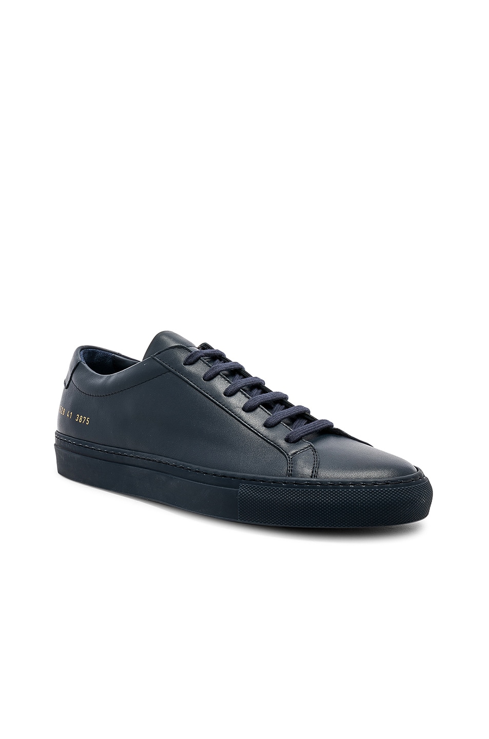 Image 1 of Common Projects Leather Original Achilles Low in Navy