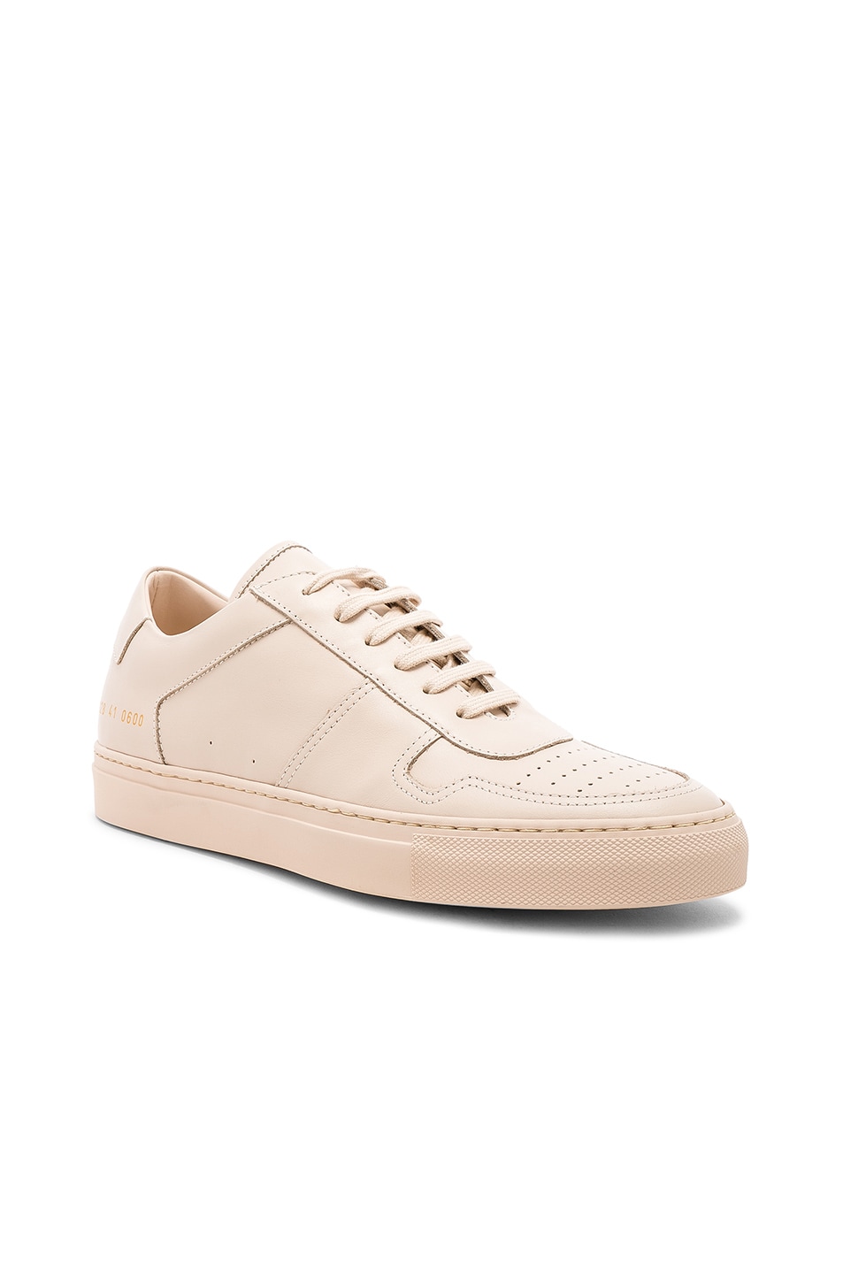 Image 1 of Common Projects Leather BBall Low in Nude