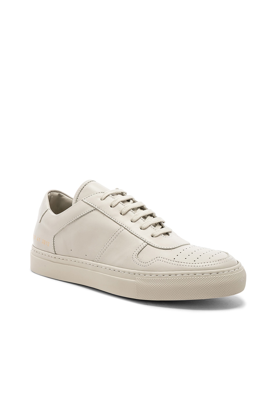 Image 1 of Common Projects Leather BBall Low in Carta