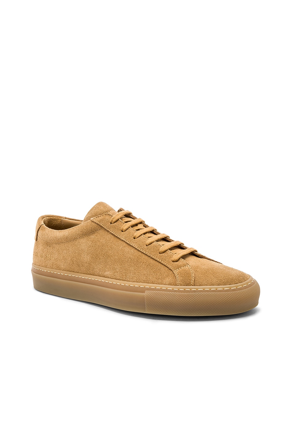 Image 1 of Common Projects Original Suede Achilles Low in Amber