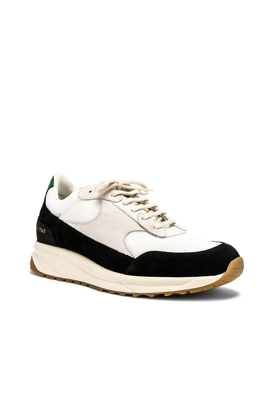 Image 1 of Common Projects New Track Sneaker in Contrast Black