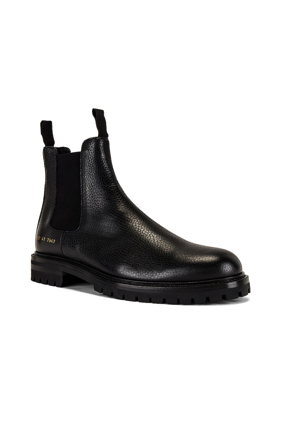 Image 1 of Common Projects Winter Chelsea Bumpy Boot in Black
