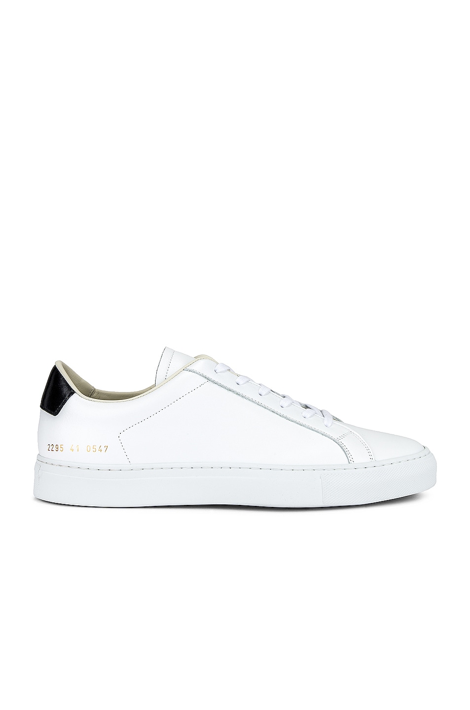Image 1 of Common Projects Retro Low in White/Black