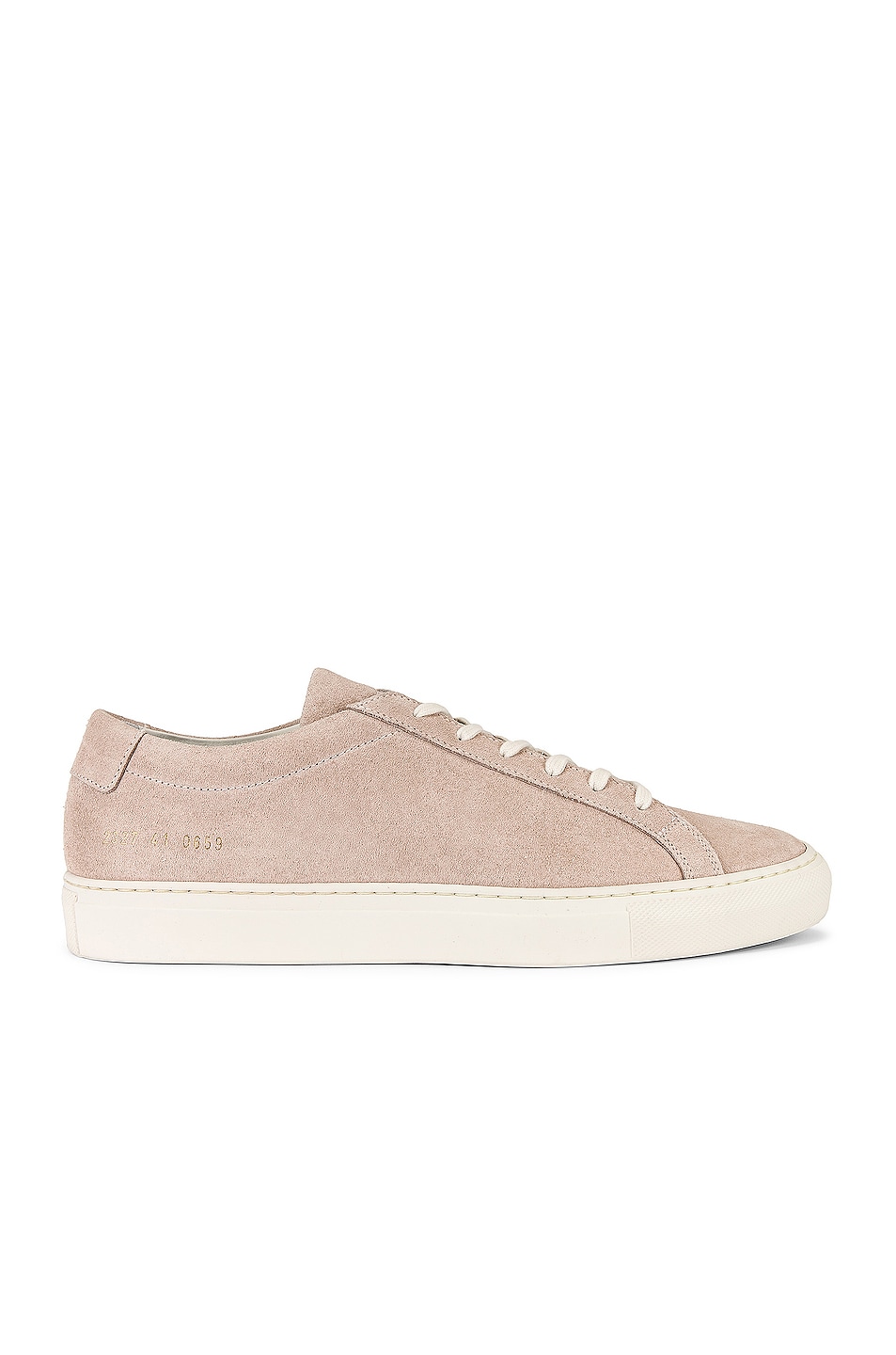 Image 1 of Common Projects Achilles Low Suede in Nude