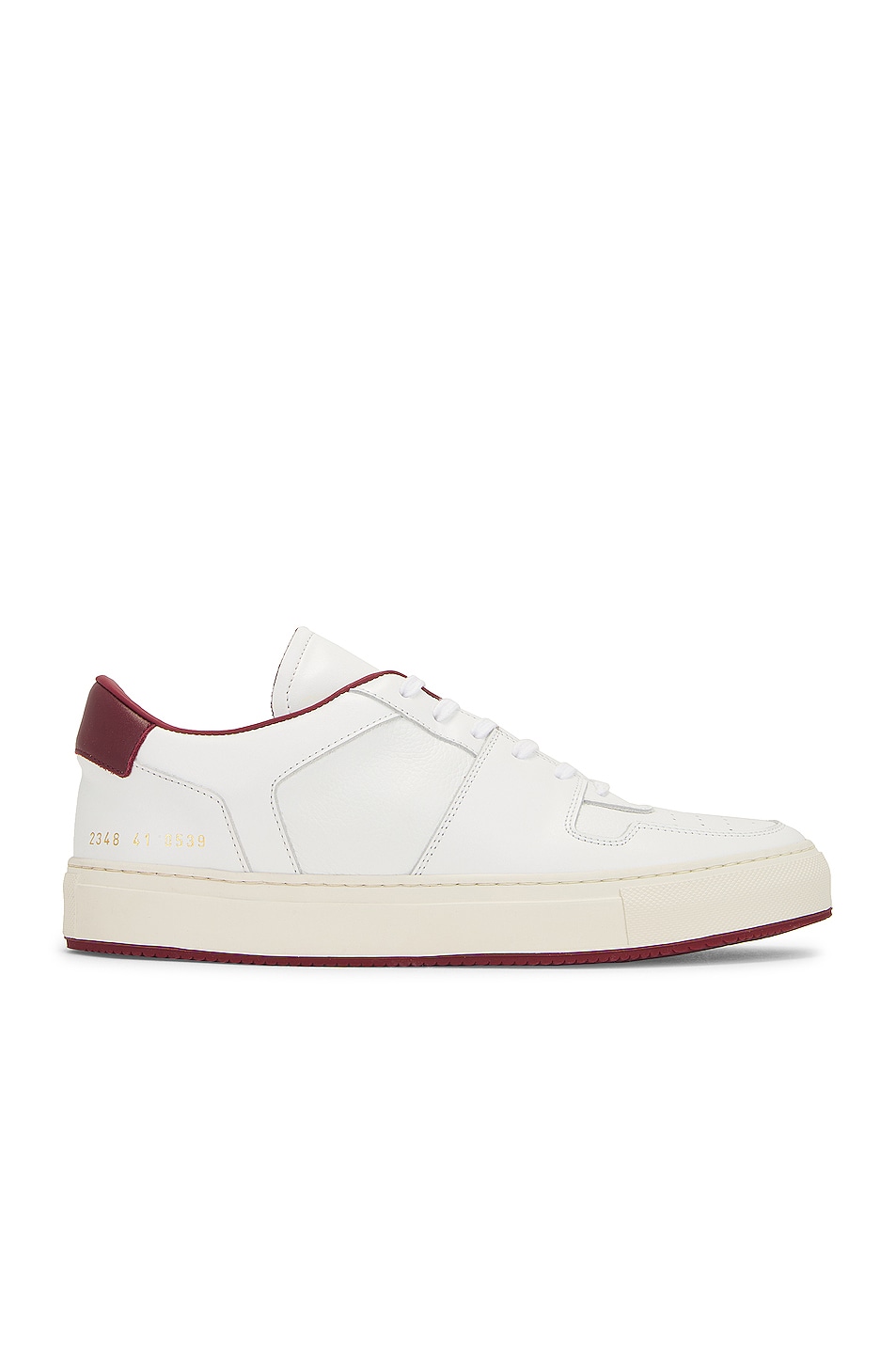 Image 1 of Common Projects Decades Low Article 2348 in White & Red