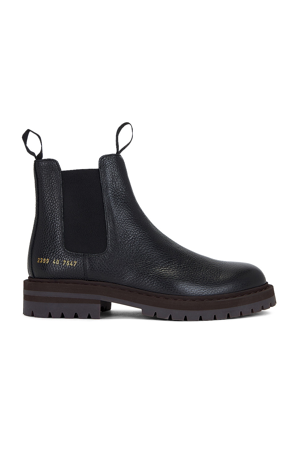 Image 1 of Common Projects Winter Chelsea Boot in Black