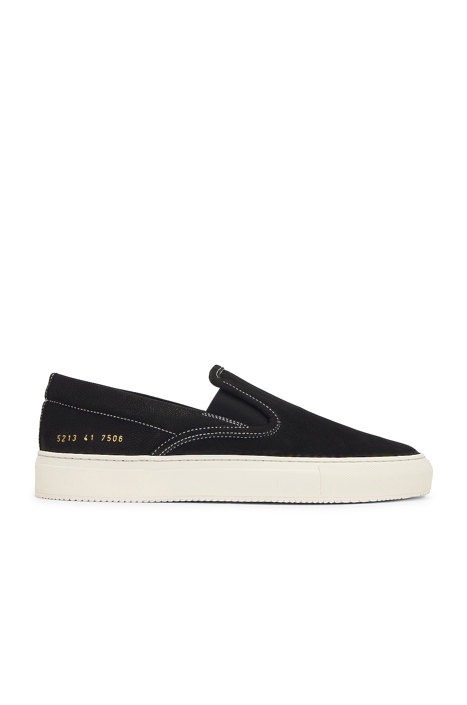 Image 1 of Common Projects Slip on Article 5213 in Black & White