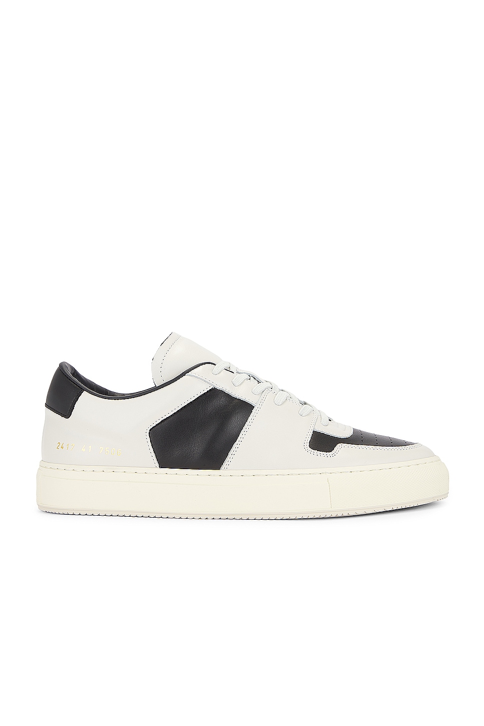 Image 1 of Common Projects Decades Sneaker in Black & White