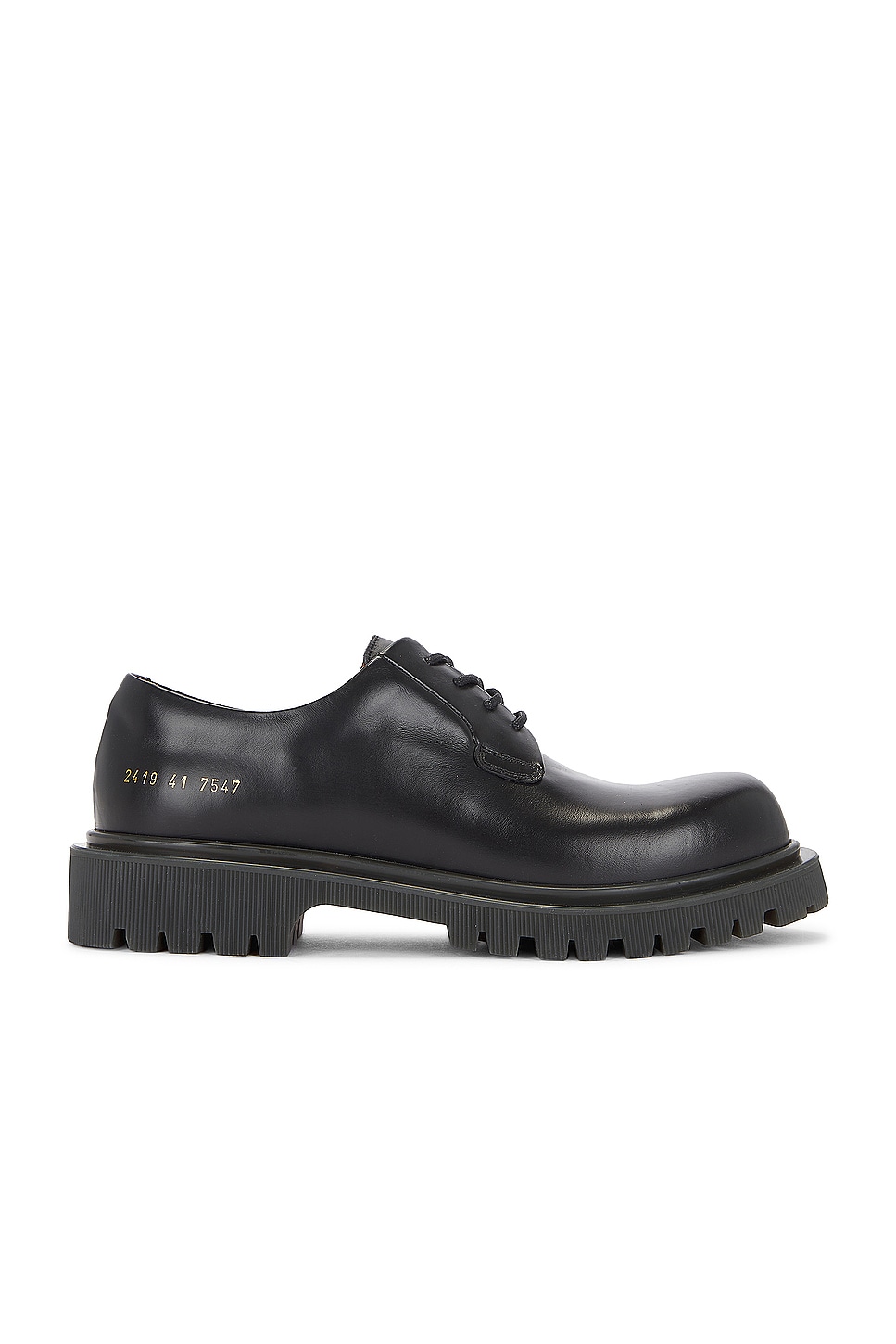 Image 1 of Common Projects Chunky Derby in Black