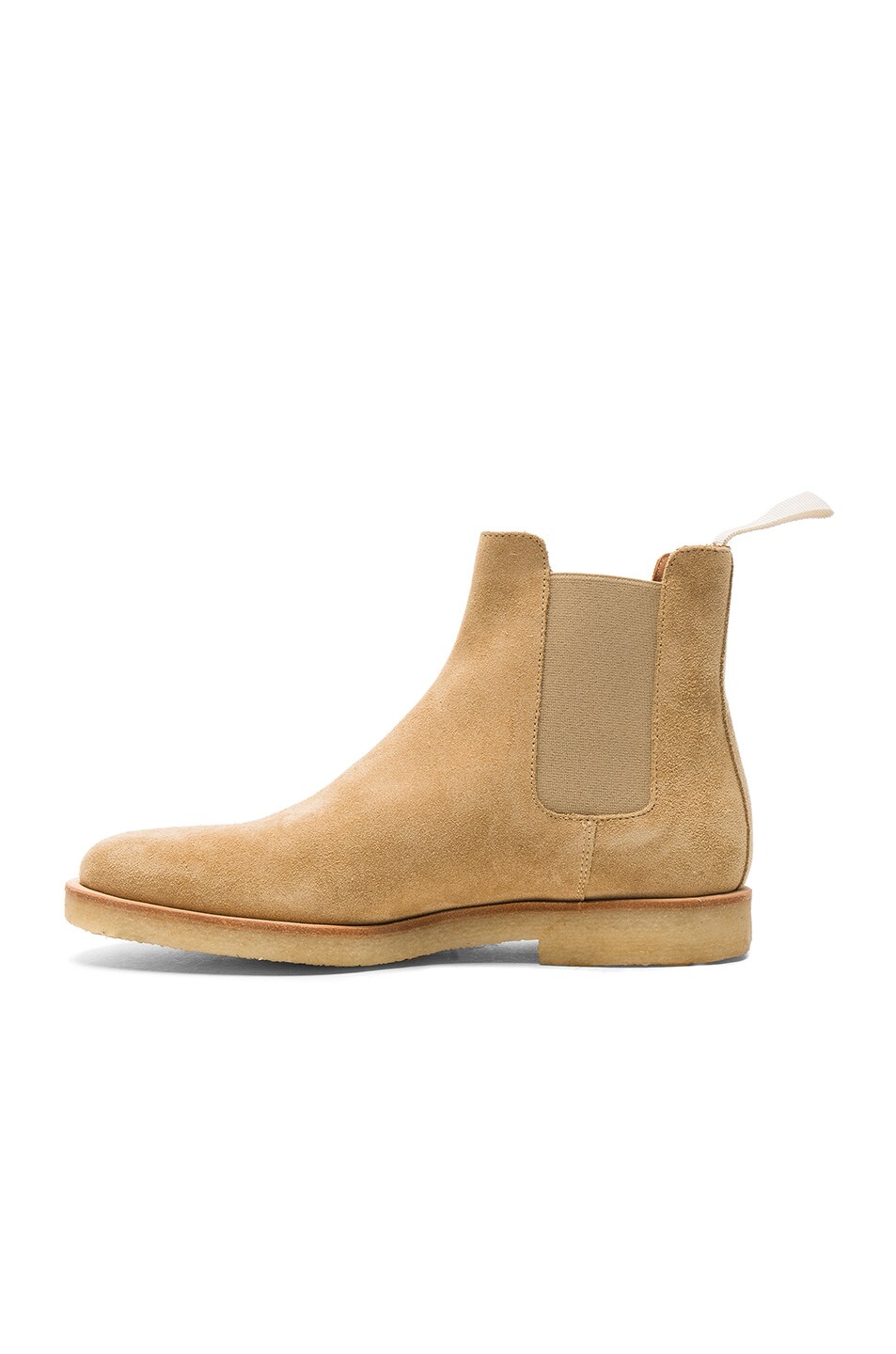 COMMON PROJECTS SUEDE CHELSEA ANKLE BOOTS, NEUTRALS | ModeSens