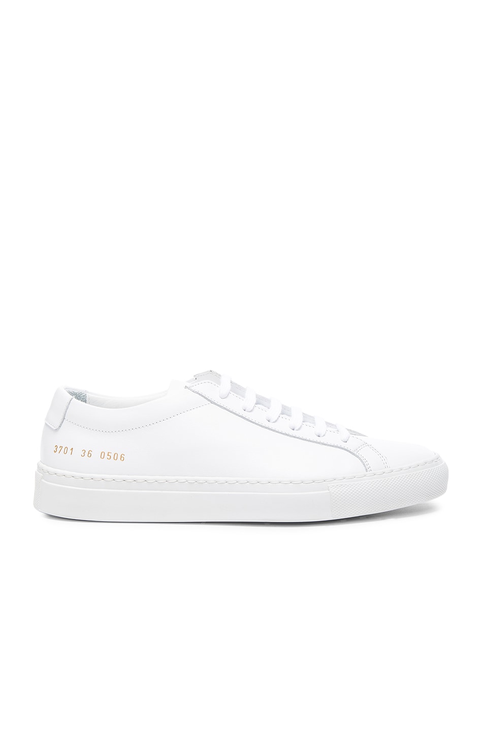 Image 1 of Common Projects Leather Original Achilles Low in White
