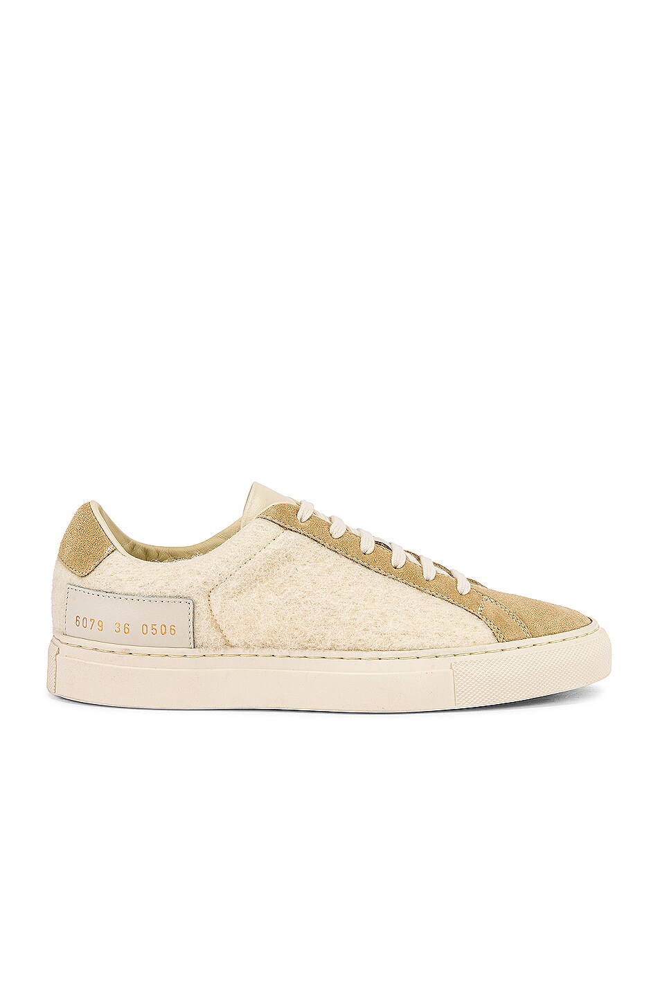 Image 1 of Common Projects Retro Wool Sneaker in White