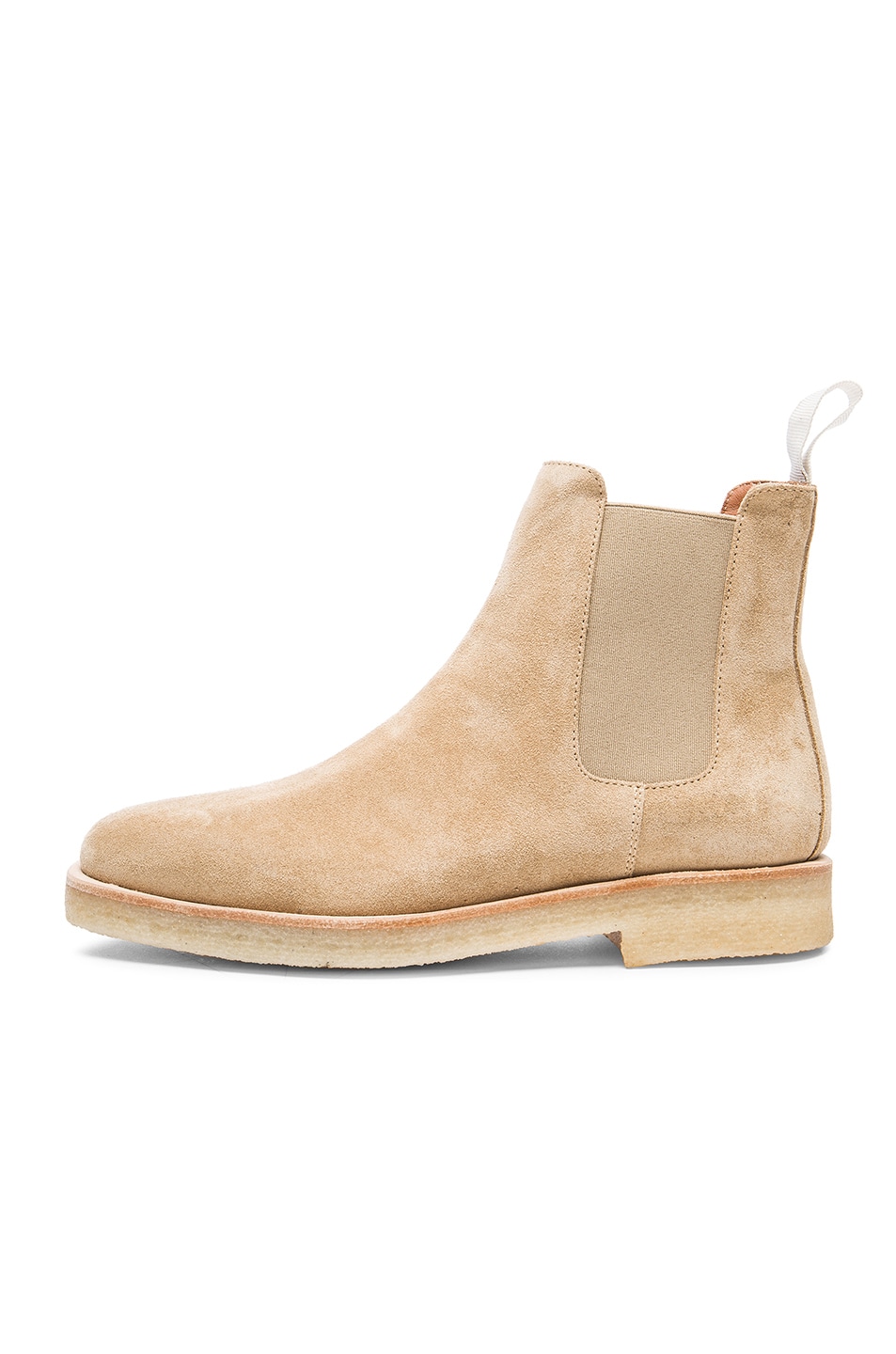 COMMON PROJECTS SUEDE CHELSEA ANKLE BOOTS, NEUTRALS | ModeSens